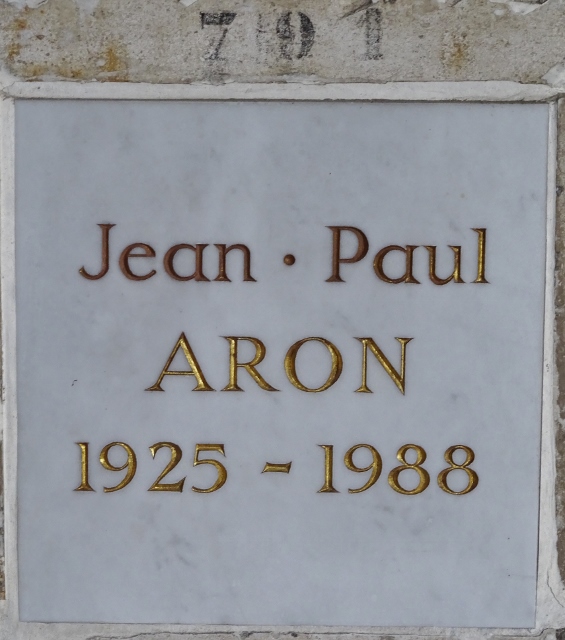 Lápide de ARON Jean-Paul