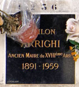 מצבת ARRIGHI Odilon