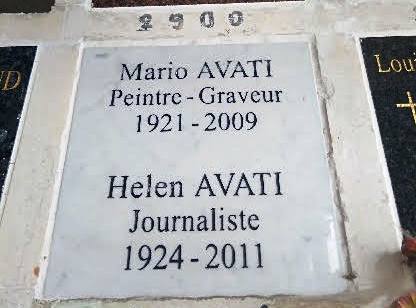 Stèle de AVATI Mario