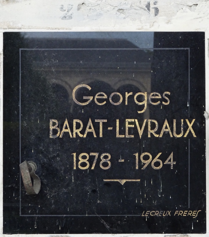 מצבת BARAT-LEVRAUX Georges