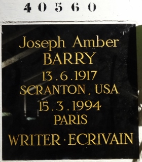 Grabstein von BARRY Joseph Amber