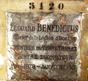 מצבת BENEDICTUS Edouard