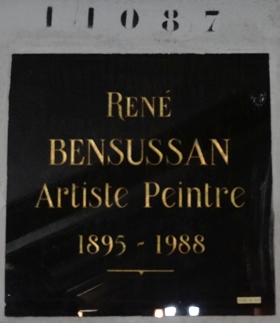 Stèle de BENSUSSAN René