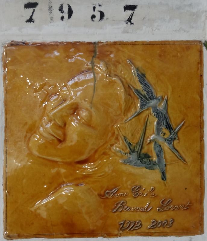 Lápide de BESNARD LORANT Anne Cécile