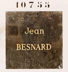 מצבת BESNARD Jean