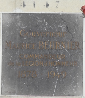Lápide de BEURNIER Maurice