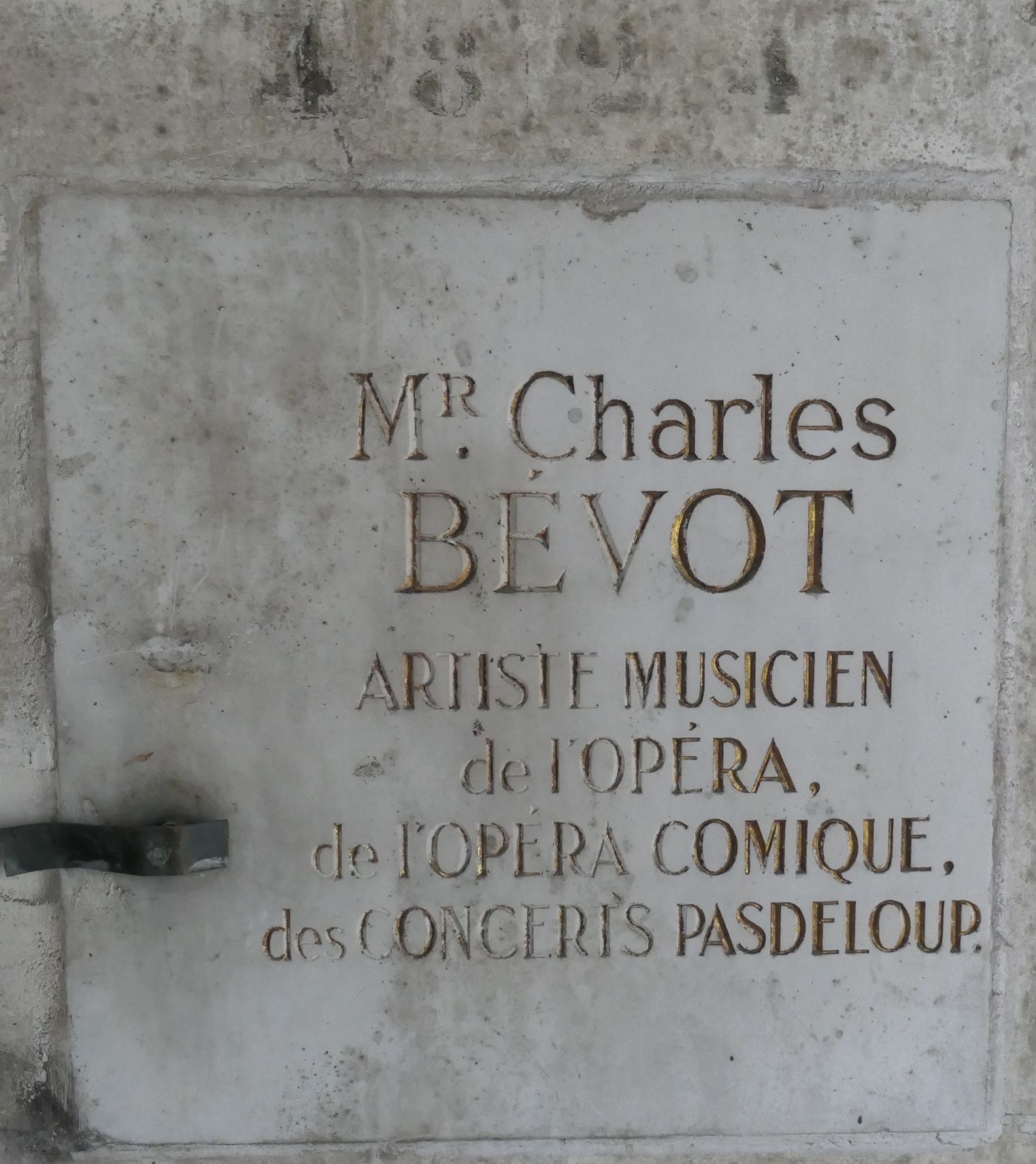 Stèle de BEVOT Charles