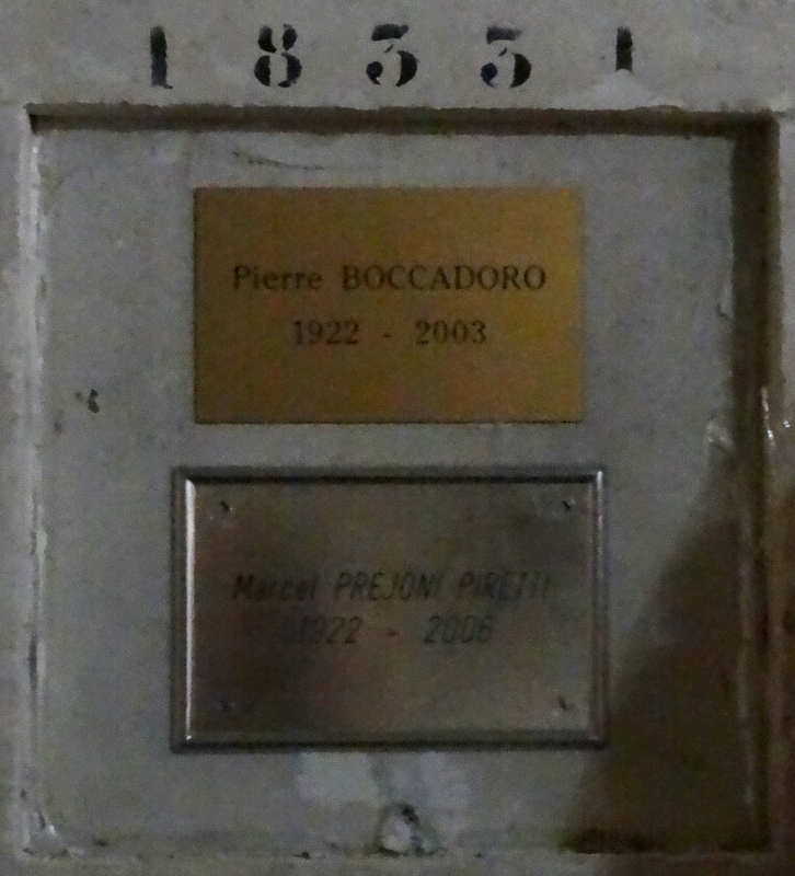 Grabstein von BOCCADORO Pierre