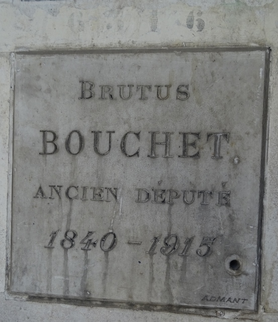 شاهدة قبر BOUCHET Brutus