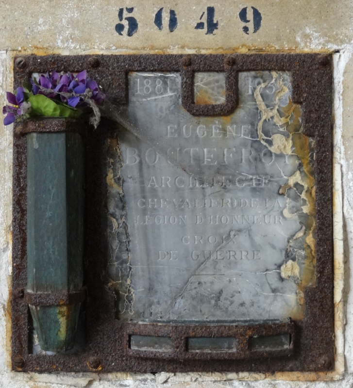 Stèle de BOUTEFROY Eugène