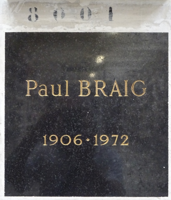 מַצֵּבה פון BRAIG Paul