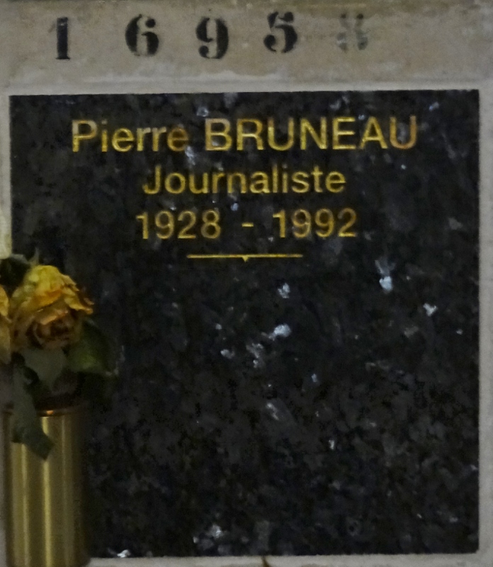 Grabstein von BRUNEAU Pierre