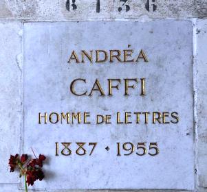 Grabstein von CAFFI Andrea