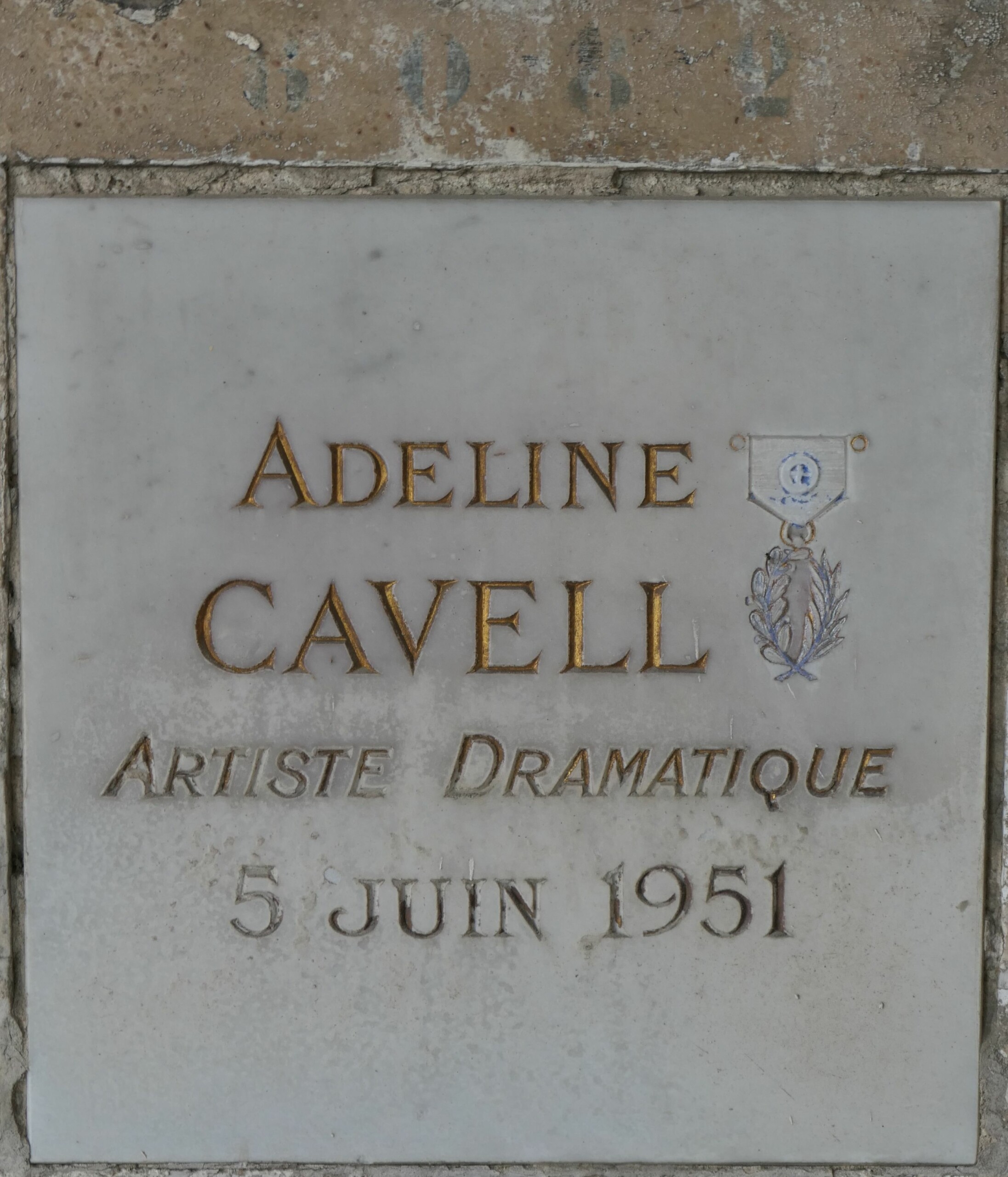 شاهدة قبر CAVELL Adeline (x-1951)