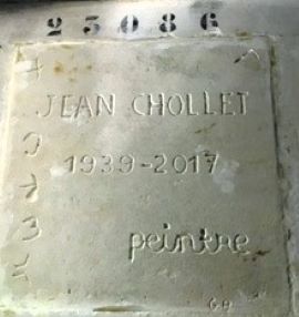 Stèle de CHOLLET Jean