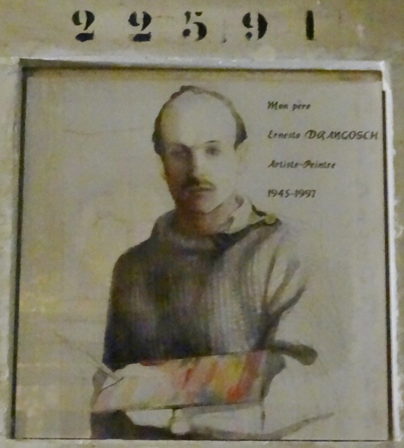 Stèle de DRANGOSCH Ernesto
