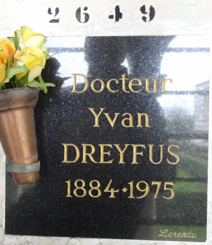 Stèle de DREYFUS Yvan
