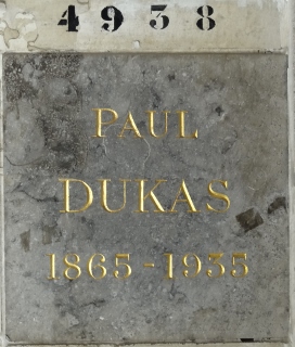Stèle de DUKAS Paul