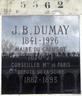 מַצֵּבה פון DUMAY Jean Baptiste