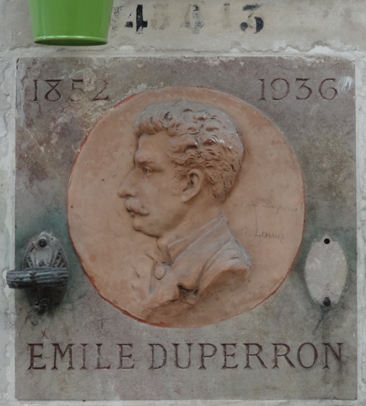 Stèle de DUPERRON Emile