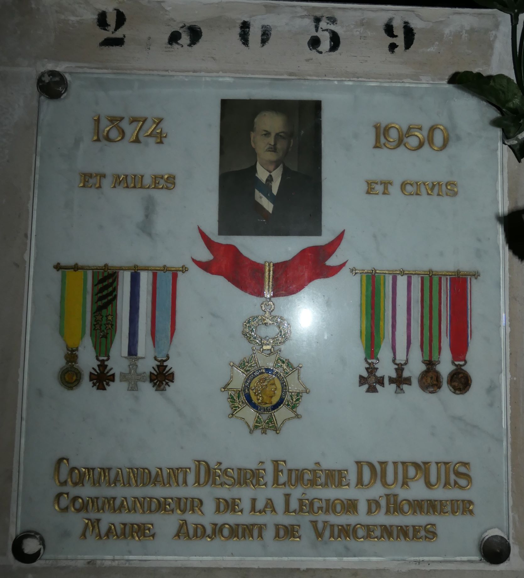 Grabstein von DUPUIS Désiré Eugène