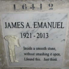 Grabstein von EMANUEL James A.