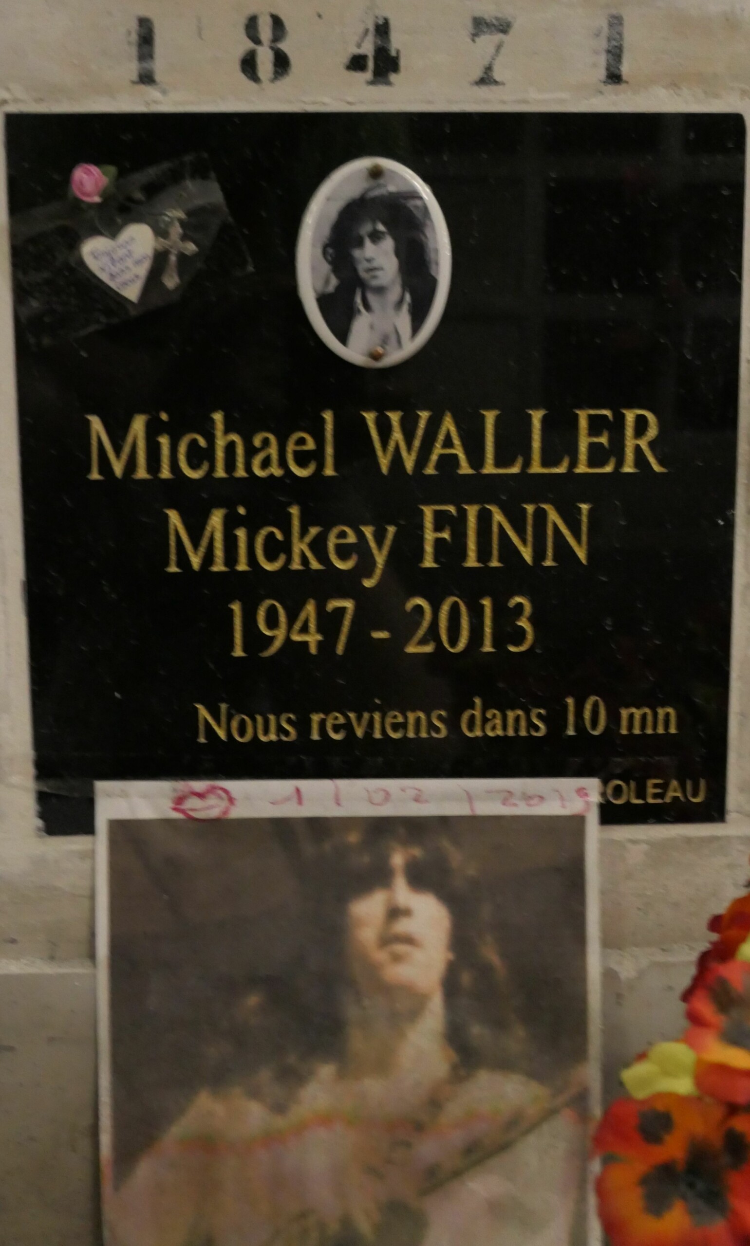 Stèle de FINN Michael FINN WALLER, dit Mickey