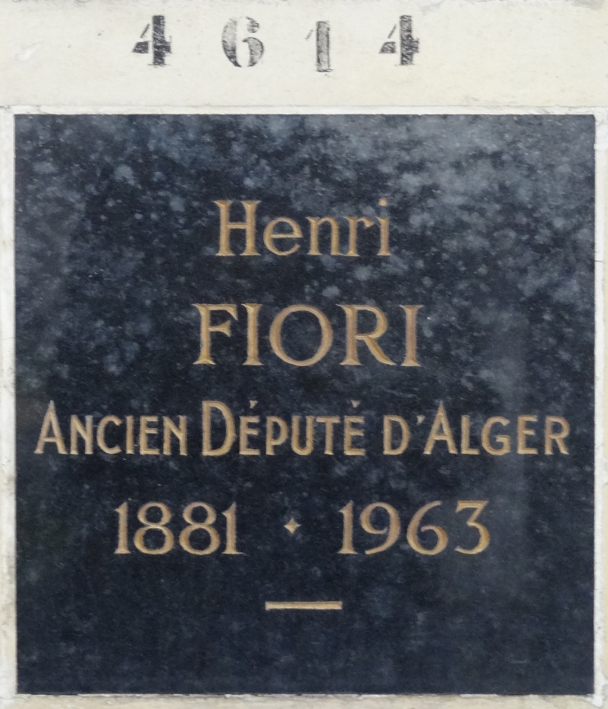 Grabstein von FIORI Henri