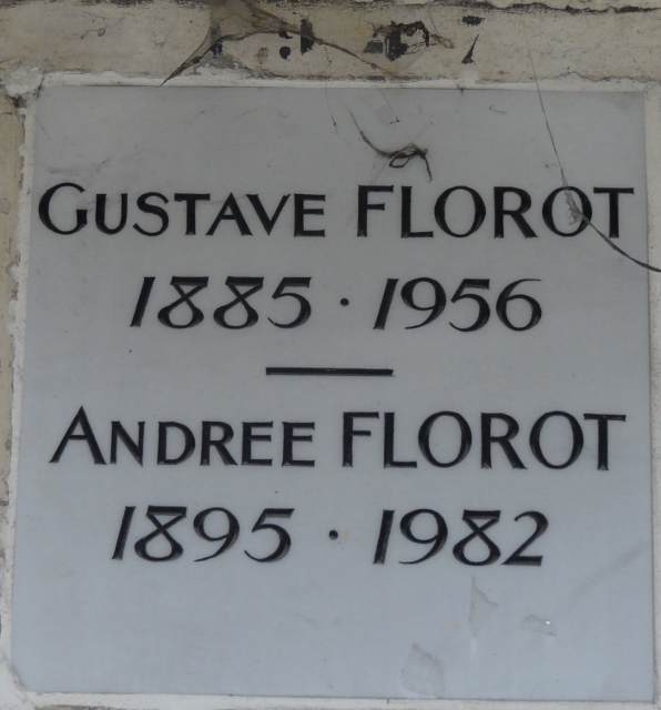 Надгробие FLOROT Gustave