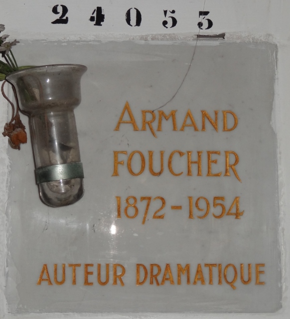 Lápide de FOUCHER Armand