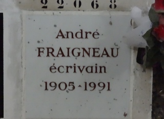 Stèle de FRAIGNEAU André