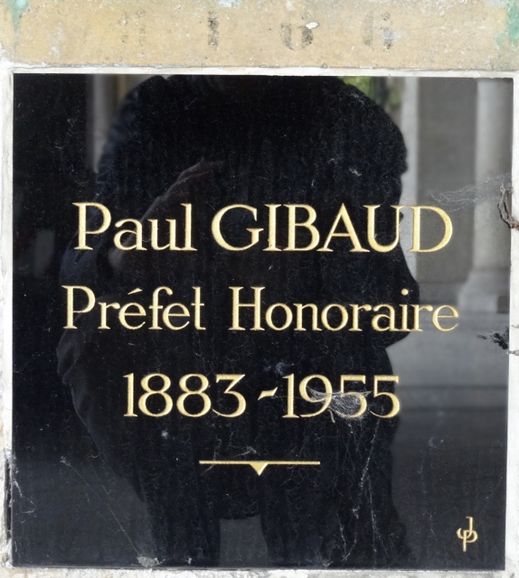 Stèle de GIBAUD Paul