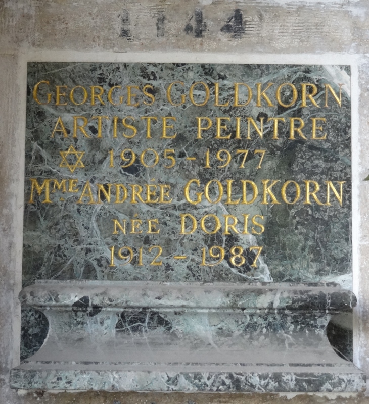 Stèle de GOLDKORN Georges