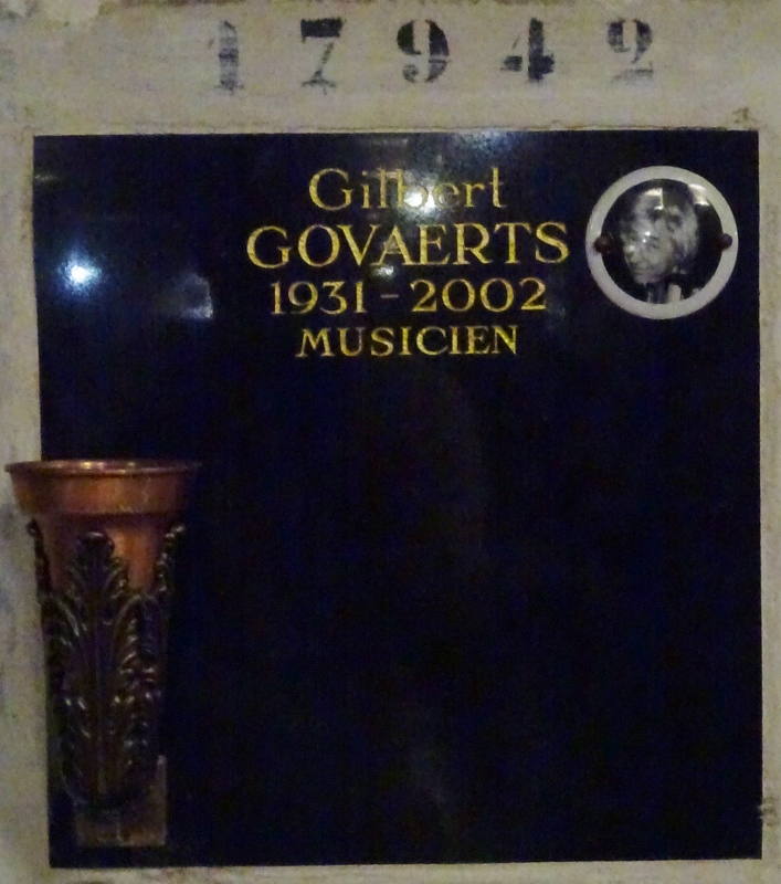 Stèle de GOVAERTS Gilbert