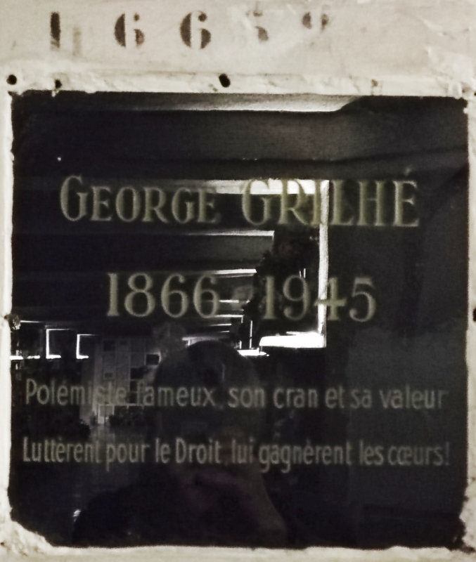 מַצֵּבה פון GRILHE George