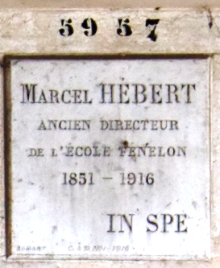 Stèle de HEBERT Marcel