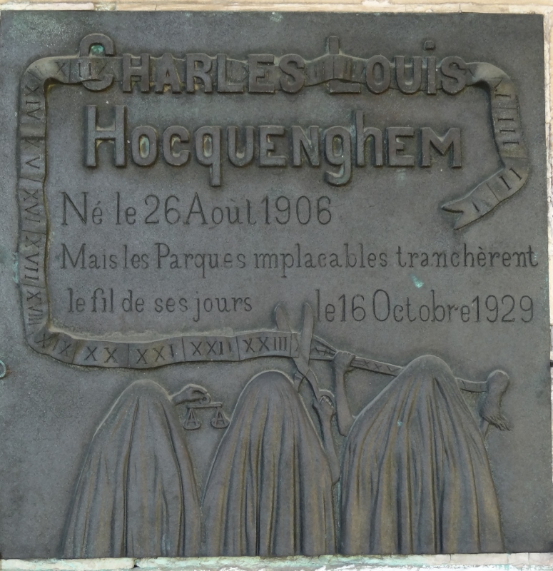 شاهدة قبر HOCQUENGHEM Charles Louis