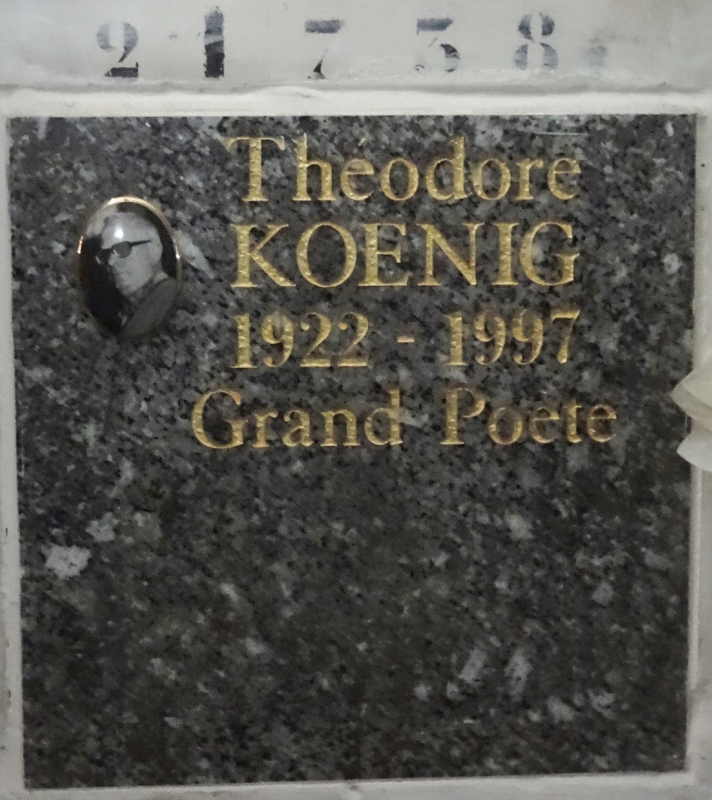 Stèle de KOENIG Théodore
