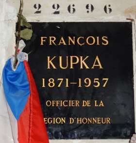 Stèle de KUPKA Frantisek, dit François