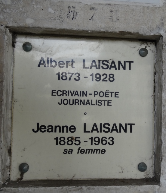 Stèle de LAISANT Albert