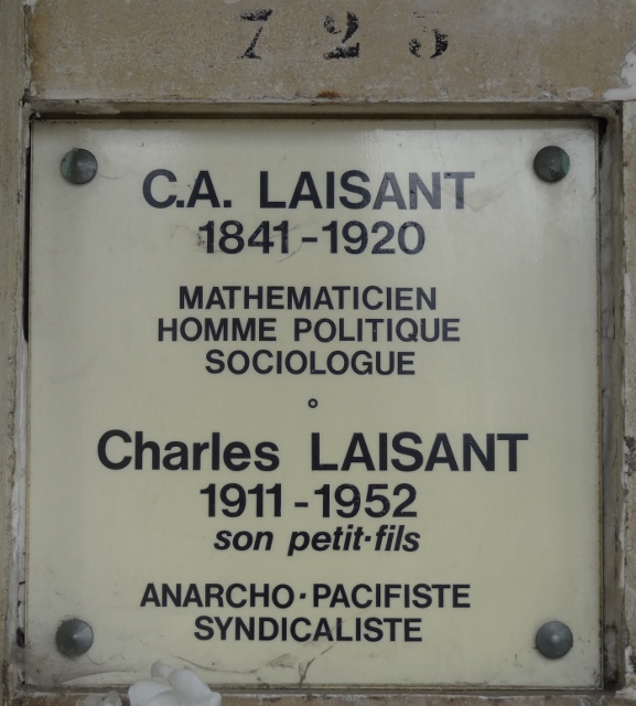 Grabstein von LAISANT Charles Ange