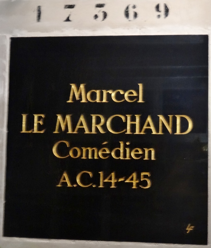Lápide de LE MARCHAND Marcel (x-x)