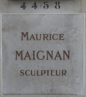 מַצֵּבה פון MAIGNAN Maurice