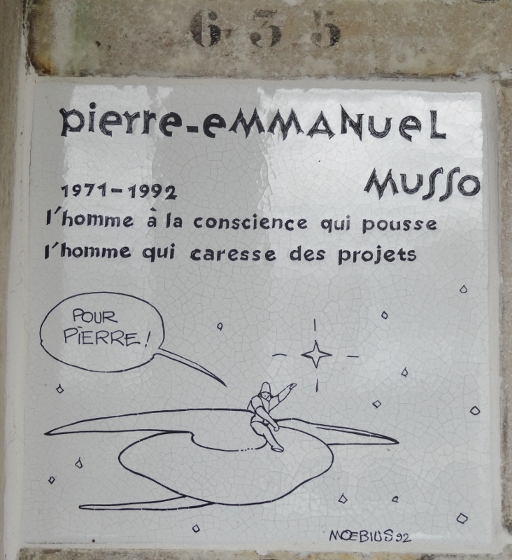 شاهدة قبر MUSSO Pierre Emmanuel