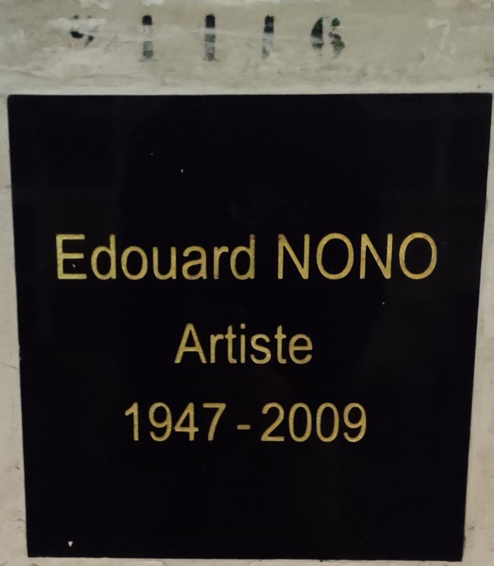 Stèle de NONO Edouard