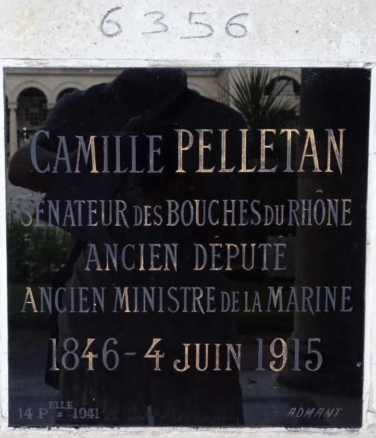 Stèle de PELLETAN Camille