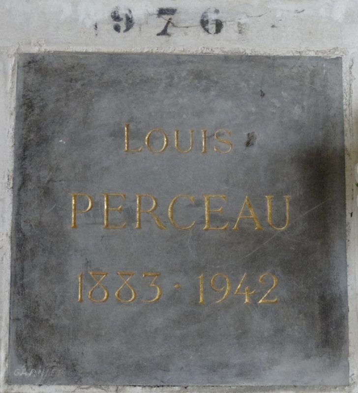 Stèle de PERCEAU Louis