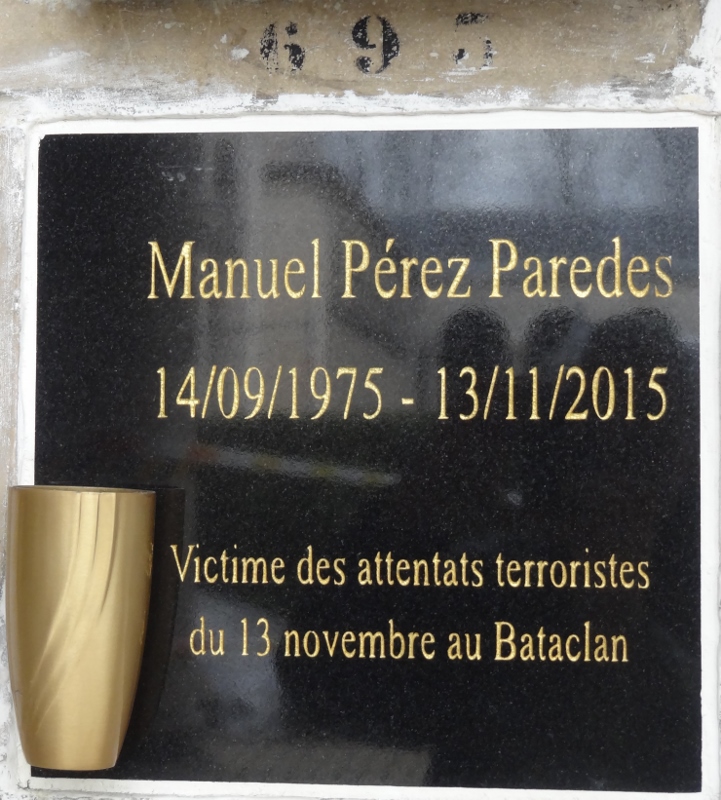 מַצֵּבה פון PEREZ PARADES Manuel
