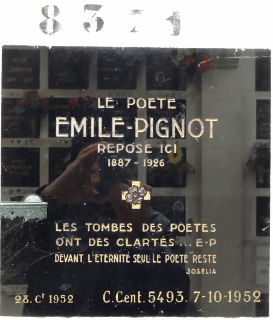 Надгробие PIGNOT Emile