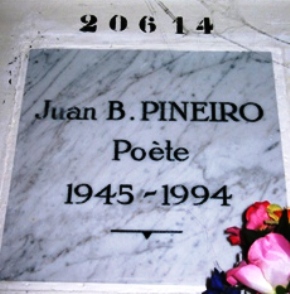 Stèle de PINEIRO Juan